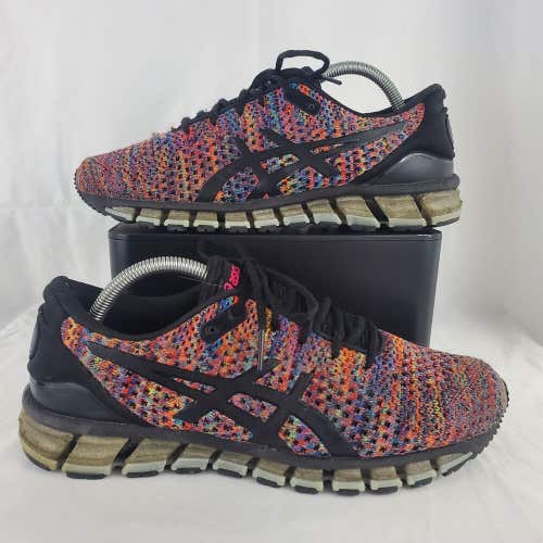 ASICS Gel-Quantum 360 Knit 2 Running Shoes Womens Sz 9.5 Rainbow T890N