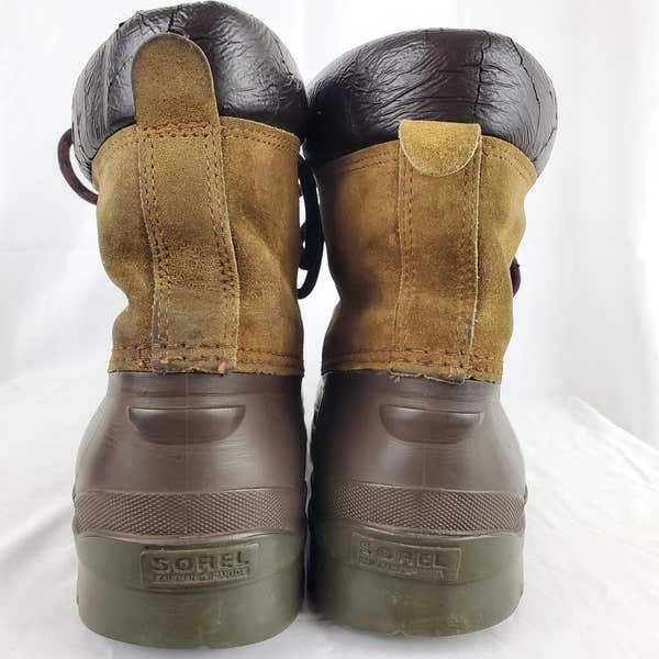 Sorel Brown and Yellow Lace-Up Men\'s Duck Boots Sz13 s-l400.jpg main image 2