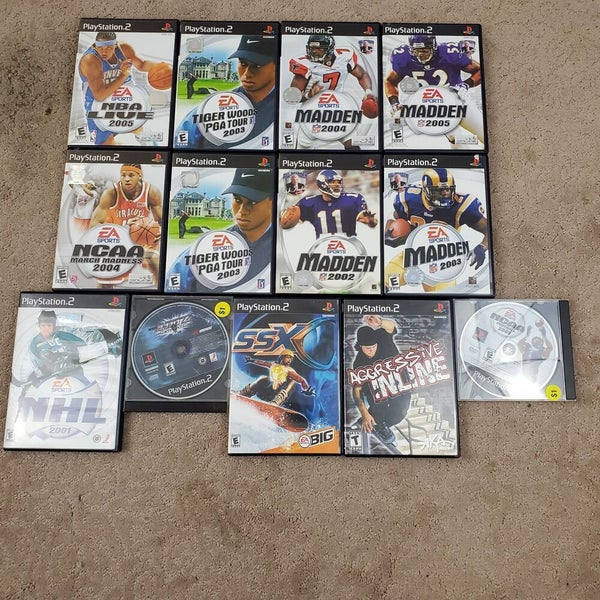 PS2 Football Lot - Madden NFL 2001 & Madden NFL 06 - CIB