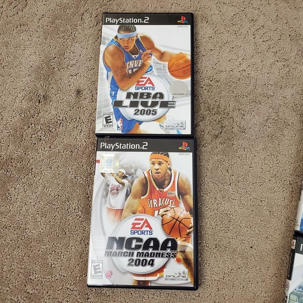 Madden NFL 2003 2004 2007 NBA Live 2005 MLB The Show 2009 PlayStation 2  Game Lot