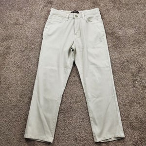 34 Heritage Mens Charisma Beige Stretch Soft Cotton Pants, Tag 34x34(Fits 32x27)