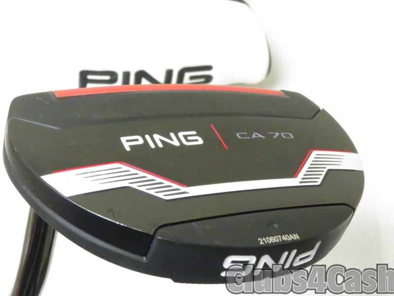 PING 2021 CA 70 Mid-Mallet Putter Black Dot Adjustable 32-36 +Cover LEFT Hand