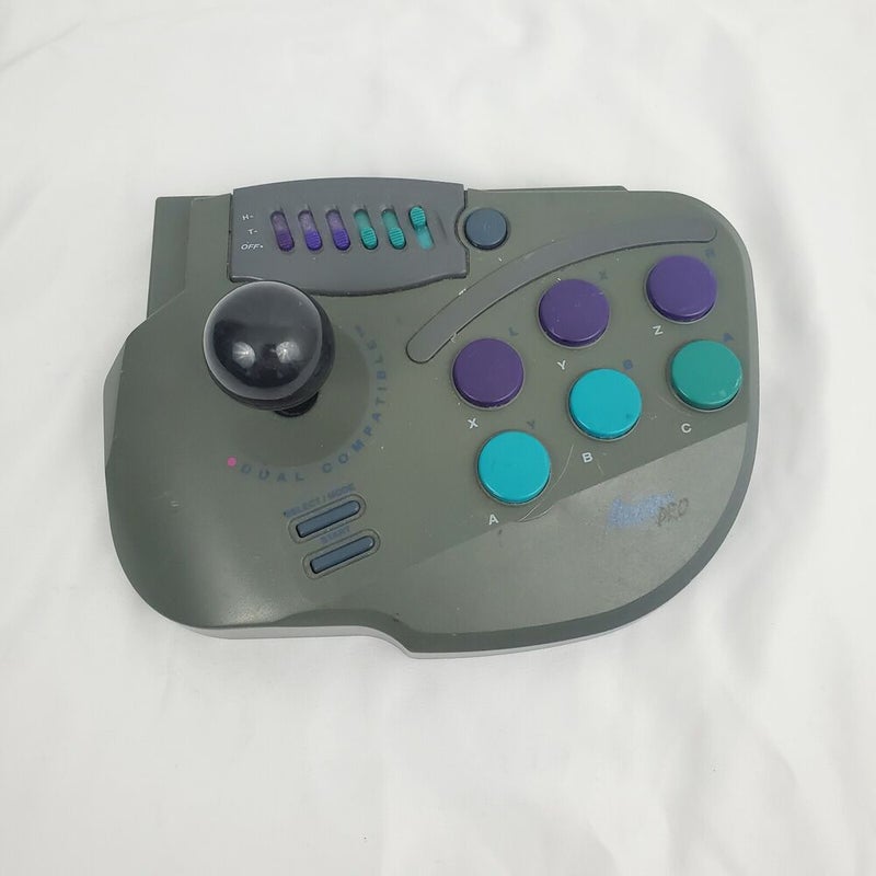 Arcade Pro Joystick Sega SNES Super Nintendo SV-446 Controller Untested Genesis