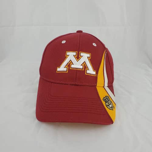 Minnesota Golden Gophers Cap Hat Maroon Yellow Gopher One Size Fits All