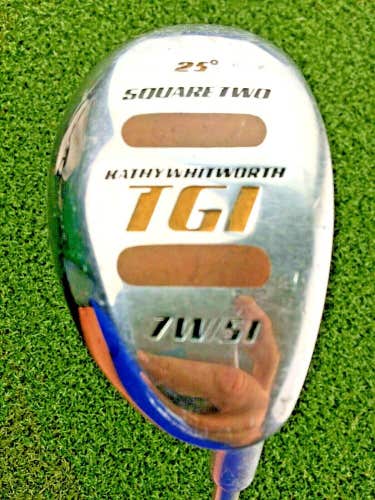 Square Two Kathy Whitworth TGI 7 Hybrid 25* /RH ~37.75" /Ladies Graphite /gw9353