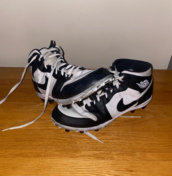 Size 14 Jordan 1 mid Football cleats