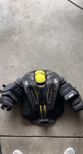 Used Large Bauer S29 Goalie Chest Protector