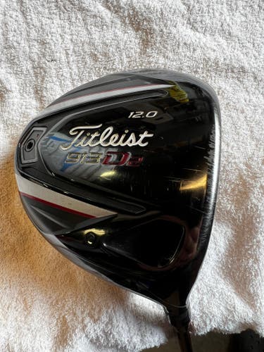 Men's Used Titleist Right Handed 913D2 Driver Stiff Flex 12 Loft