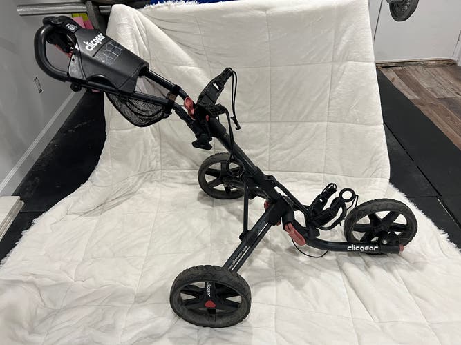 Black Clicgear Push Cart