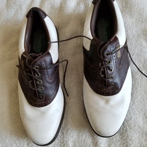 Used Men's Size 9.0 (Women's 10) Footjoy Classics Dry Premiere Golf Shoes