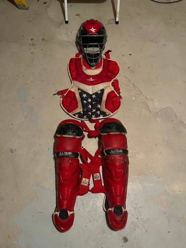 All Star System 7 Catcher's Set