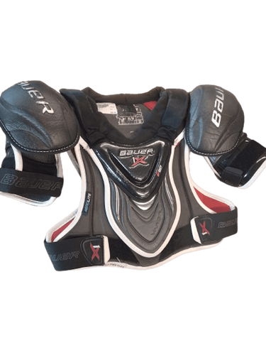 Used Bauer 1x Md Hockey Shoulder Pads