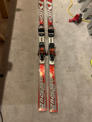 Volkl GS Race Skis Ski 177cm 23m Marker xcomp