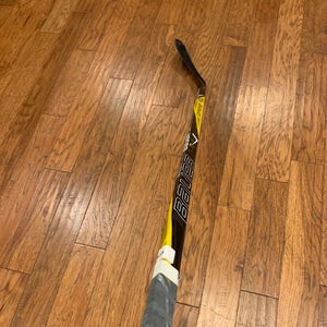 Senior LH Custom yellow Supreme 1S Hockey Stick (BRICKLEY)