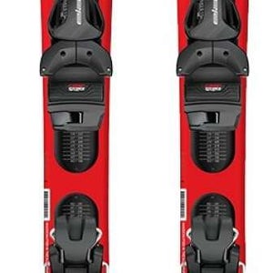 NEW 2024 Elan Formula 110 cm kids Skis  System with EL 4.5 GW size adjustable Bindings -