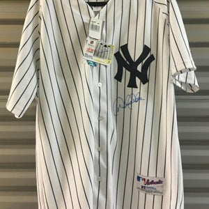 Derek Jeter Autographed Jersey  With AuthentiDate Registration Card COA