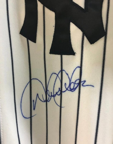 Derek Jeter Autographed Jersey With AuthentiDate Registration Card
