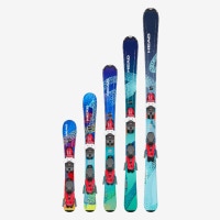 NEW 2023 Head Monster Easy Skis ​+ JRS 4.5 GW Bindings - Kids' 2023