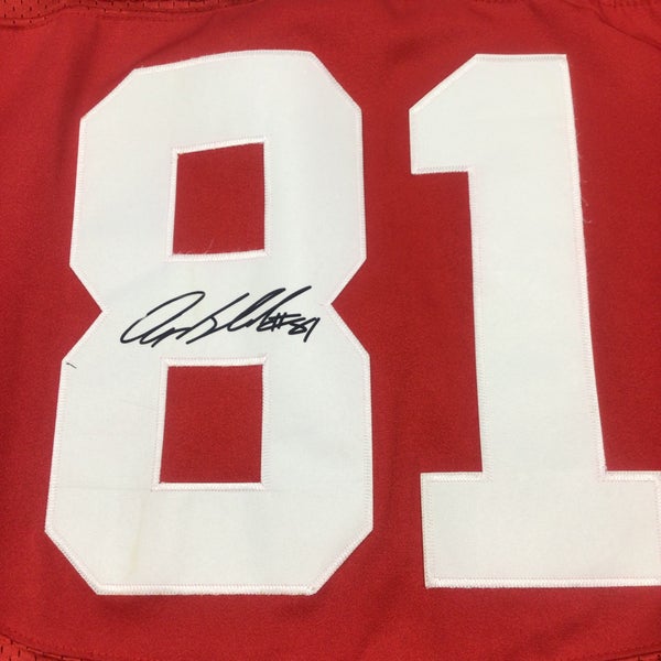 NFL throwback Nike San Francisco 49ers Anquan Boldin #81 signed jersey.  Stitched. XL