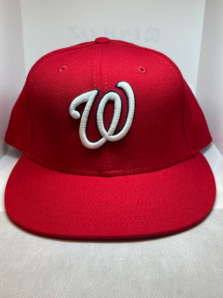 Vintage New Era 59Fifty On Field Fitted 7 1/8 WASHINGTON NATIONALS Cap Hat  Unworn
