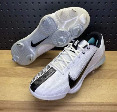 New Nike Force Zoom 7 Pro Baseball Cleats White Black DC9905-103 Men Size 15