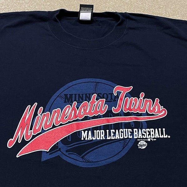 MLB Genuine Merchandise Mens Minnesota Twins Baseball Shirt New 2XL