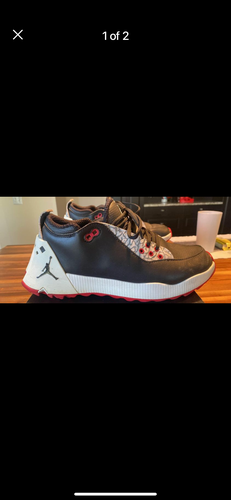 Used Men's Size 8.0 Jordan Golf Shoes