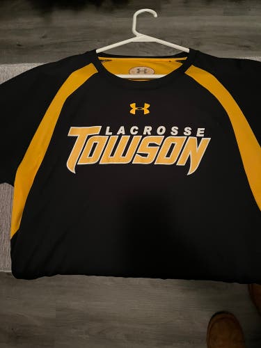 Towson Mens Lacrosse Team Issued Shooting Shirt (XL)