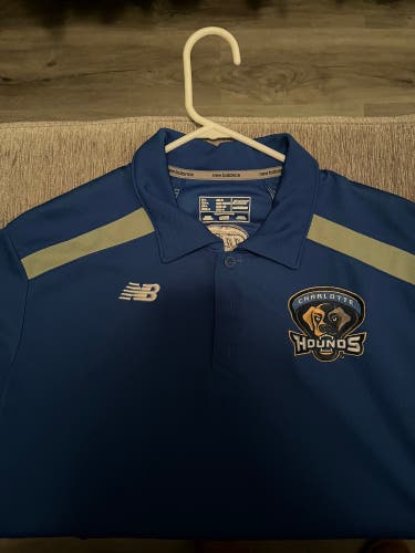 MLL Charlotte Hounds Team Issued Polo (L)