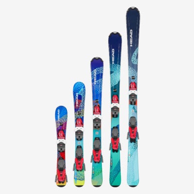 NEW 2023 77 cm Head Monster Easy Skis + JRS 4.5 GW Bindings - Kids' 2023