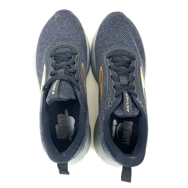 contaminación recuperación egipcio Brooks Anthem 3 Women's Black Gold Gray Running Shoes Sneakers Size 7.5 |  SidelineSwap