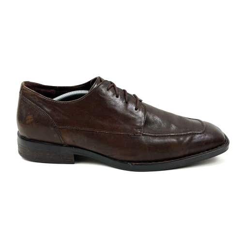 Born Crown Brown Oxford Dress Shoes Moc Toe M6383 Men’s Size 11.5 EUR 45.5