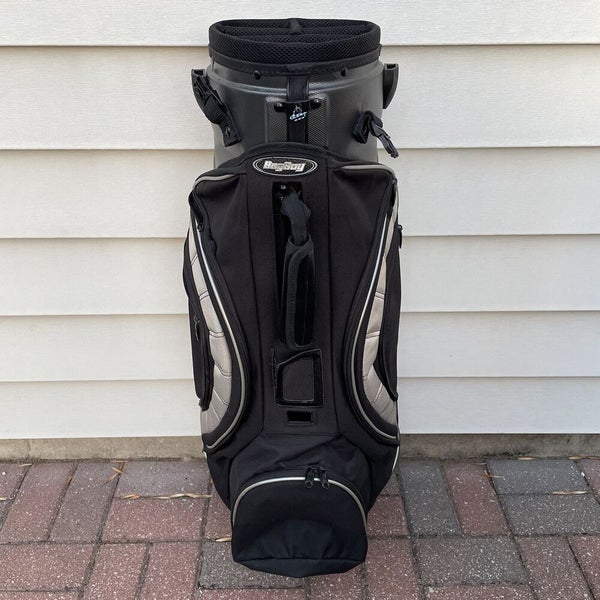 Bag Boy Hard Sided Wheeled Carbon Fiber Travel Golf Bag Case No Cover