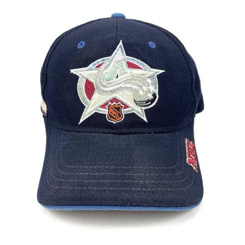 Vintage Colorado Avalanche 2001 NHL All Star Game Strapback Hat Cap Zephyr