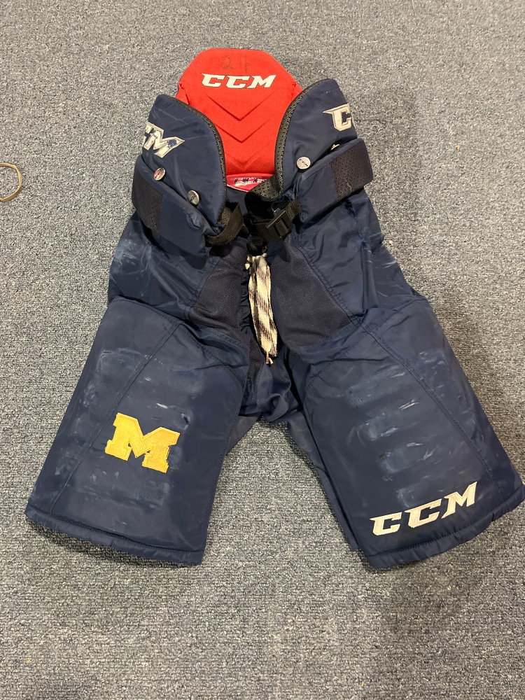 Game Used University of Michigan-Dearborn CCM QLT 290 Pants Medium #24
