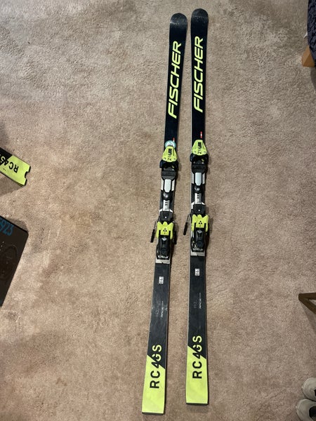 Used Fischer RC4 World Cup GS 193 cm 2021 Skis With Z18 Binding