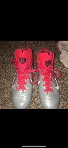 NIKE Zach Boren - Houston Texans & Ohio State Game Worn Cleats.