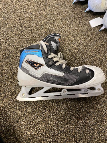 Used CCM Regular Width  Size 10.5 Vector 4.0 Hockey Goalie Skates