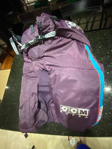 Senior Used Mint Condition Detroit Vipers XL CCM MHP520 Hockey Pants Pro Stock