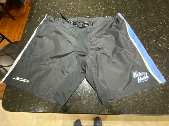 Victory Honda Black with Carolina Blue and White Stripe New Goalie XL Pant Shell