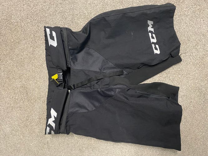 Black Used Medium CCM Pro Stock PPPTKC Pant Shell