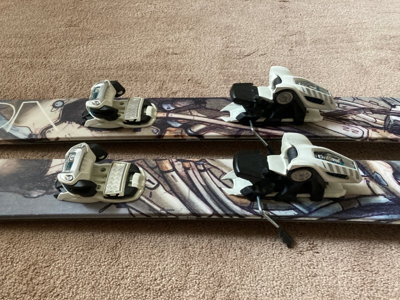 Used Armada 185 cm Powder JJ 2.0 Skis With Marker Griffon Bindings