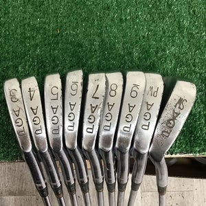 PGA Ryder Cup Iron Set 3-PW, SW With Regular Steel Shafts -1” Inch