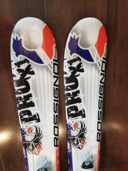 KIDS 93cm SKIS ROSSIGNOL AVENGER PRO X1 with ROSSIGNOL COMP KIDS BINDINGS *USED* CLEAN/READY TO USE