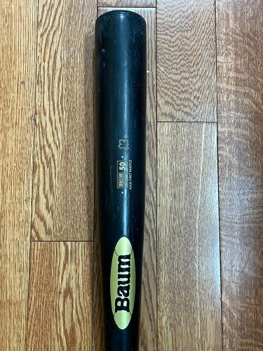 Like New!!! HOT Baum Bat!!! 2022 Composite (-3) 28 oz 31" baum bat GOLD Stock Bat.