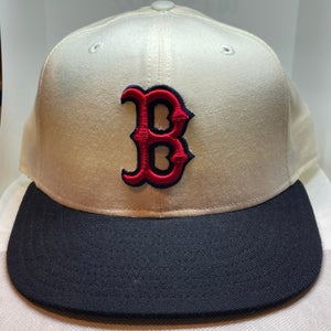 Vintage New Era 59Fifty On Field Fitted 7 1/4 Boston Red Sox Cap Hat Unworn RARE Alternate Cap