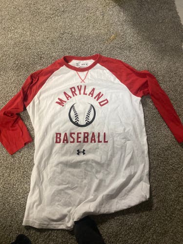 Maryland Player Issued T-Shirt #32 Size Large