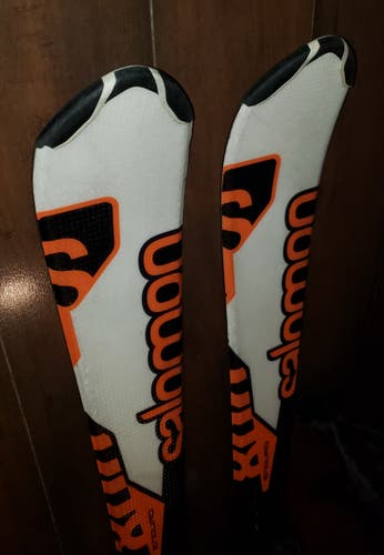 JR. SKIS SALOMON ENOURO 120cm with SALOMON C7 BINDINGS *USED* CLEAN/READY TO USE