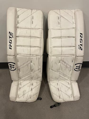 Used 31" Warrior Ritual GT2 Goalie Leg Pads