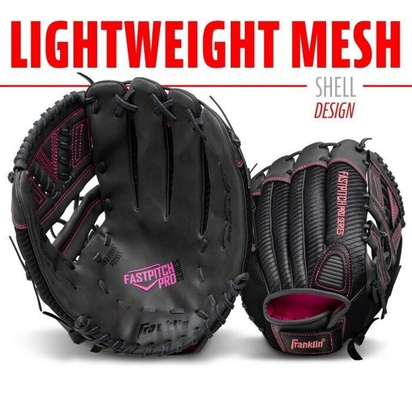 Franklin Sports Fastpitch Pro Series Softball Gloves 11.5 Pink